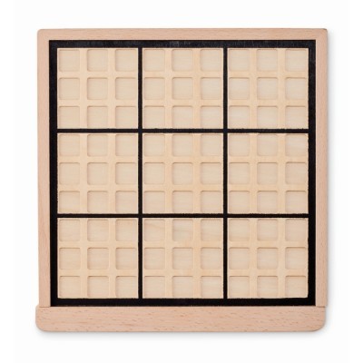 Juego de mesa sudoku de madera personalizado